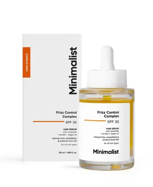 109 Mininmalist Frizz Control Complex SPF 30 Hair Serum 50ml (EXP_05/2027) - Image 1