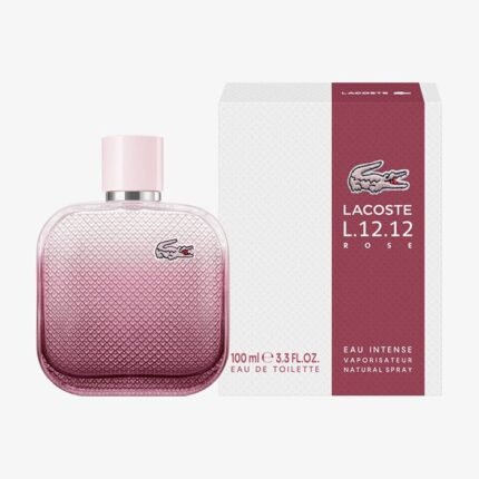 L.12.12 Rose Eau intense EDT

EAU DE TOILETTE INTENSE WOMEN