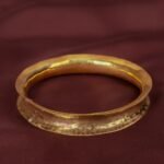 Metal rnd. narrow bangle Metal col.